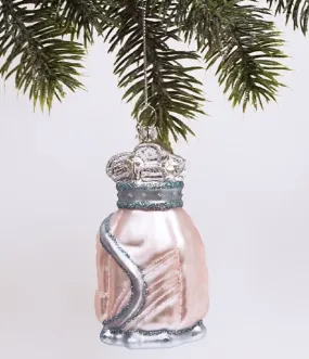 Golf Bag Glass Ornament