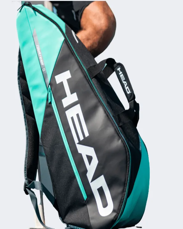 Head Tour Team 6R Combi NG Tennis Bag Black/Mint 283482