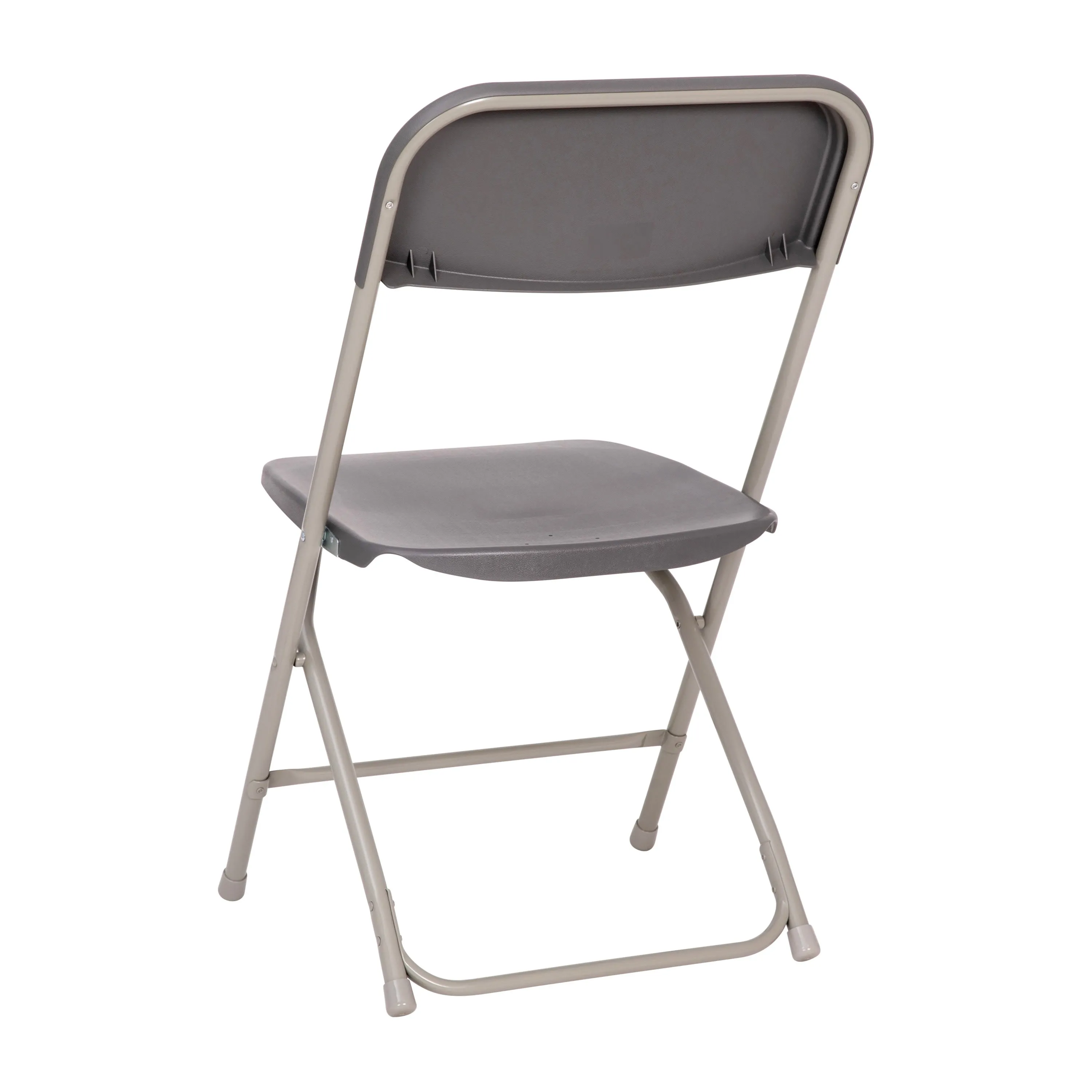 Hercules Big and Tall Commercial Folding Chair - Extra Wide 650LB. Capacity - Durable Plastic - 4-Pack