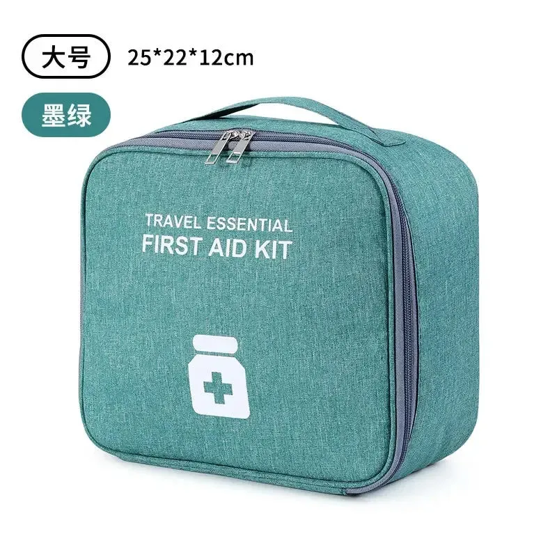 Home First Aid Kit Large Capacity Empty Medicine Storage Bag