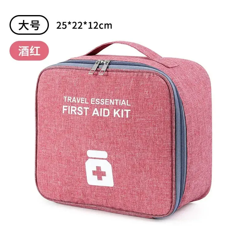 Home First Aid Kit Large Capacity Empty Medicine Storage Bag