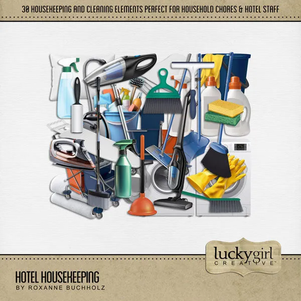 Hotel Digital Scrapbook Bundle