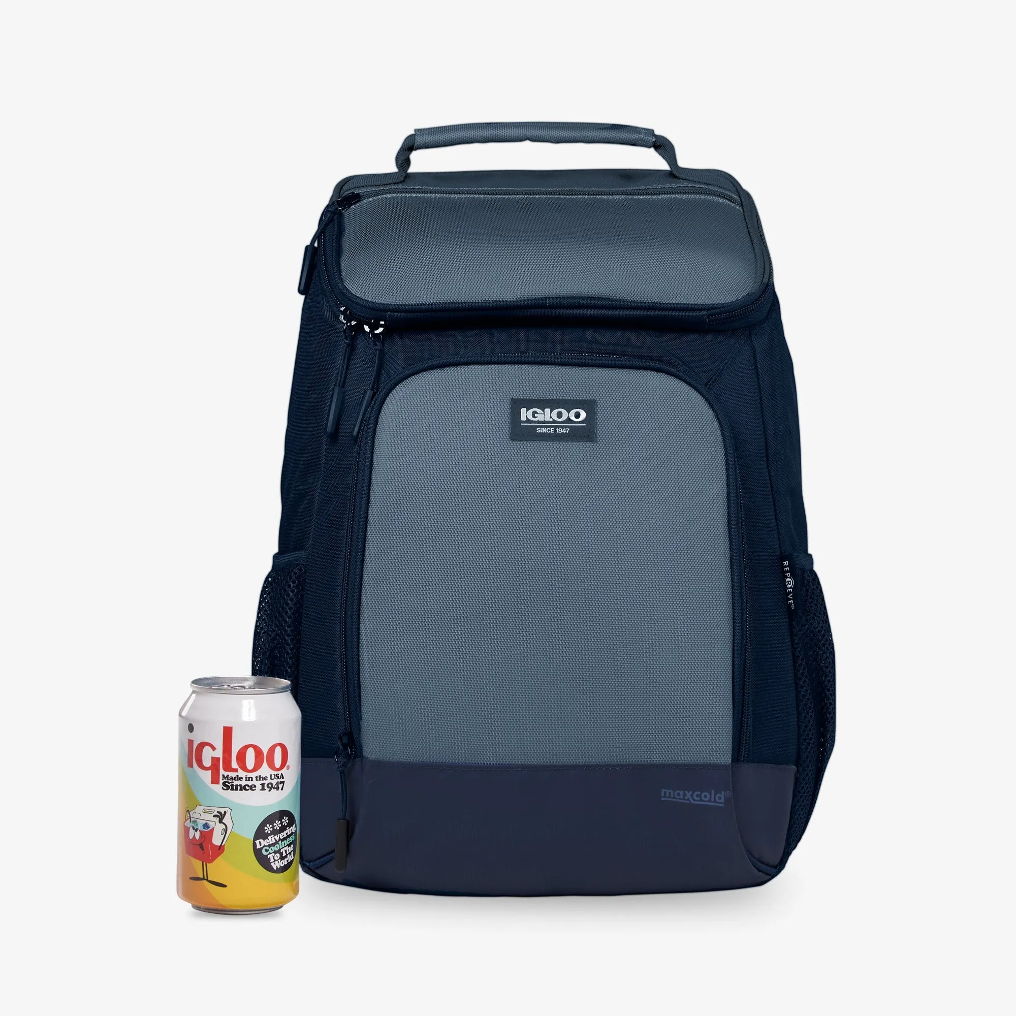 Igloo 24-Can Evergreen Blue Frost MaxCold Backpack