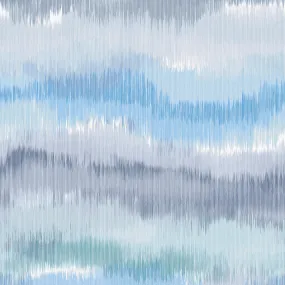 Ikat Waves Peel-and-Stick Luxe Haven Wallpaper