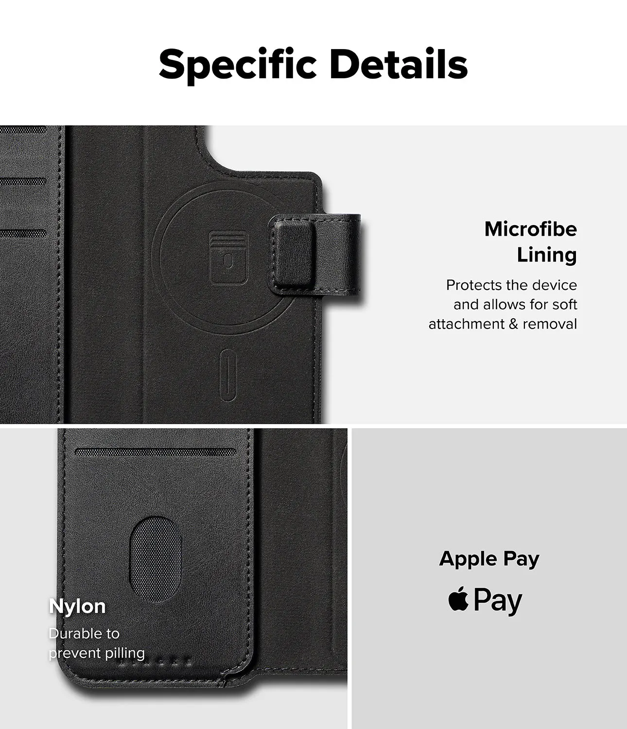 iPhone Pro Max & Plus MagSafe Cover | Folio Wallet Magnetic