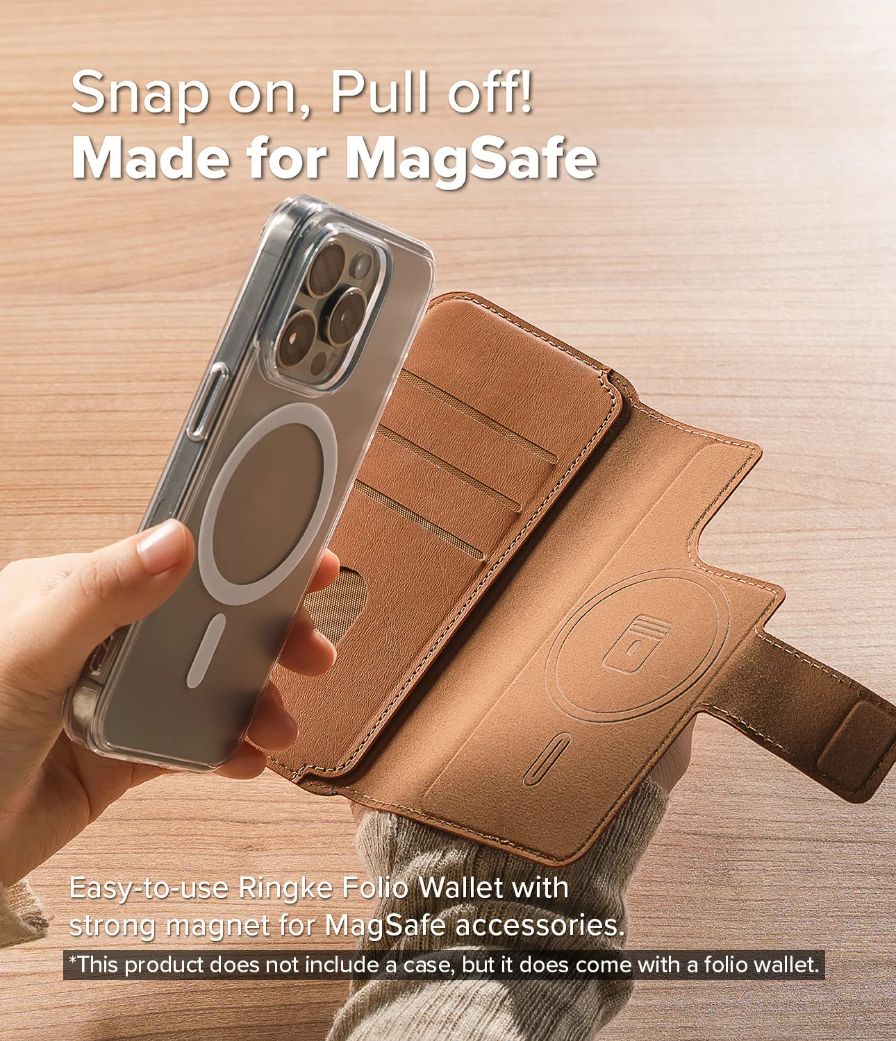 iPhone Pro Max & Plus MagSafe Cover | Folio Wallet Magnetic