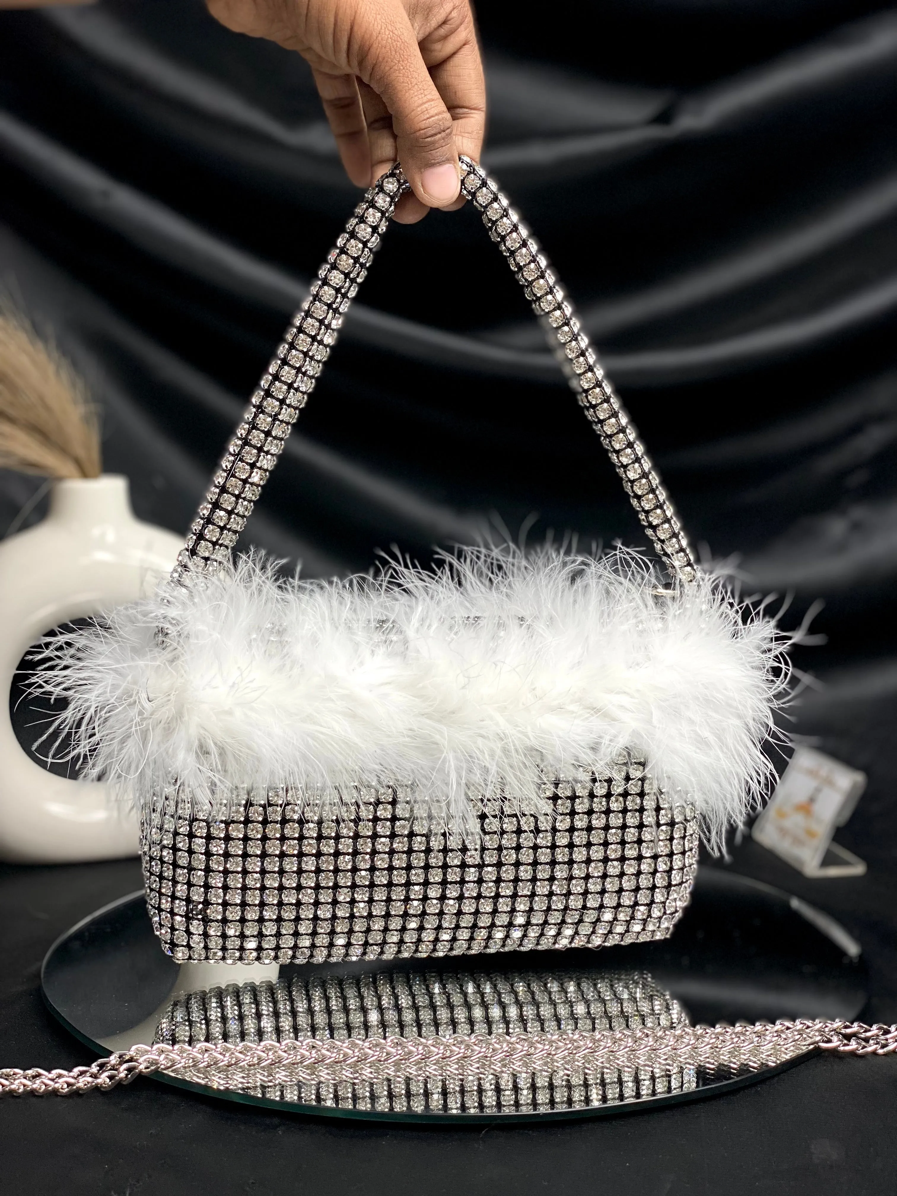 Jasper Fur Bag