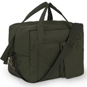 Konges Sløjd Quiltet Mommy Bag Moss Grey