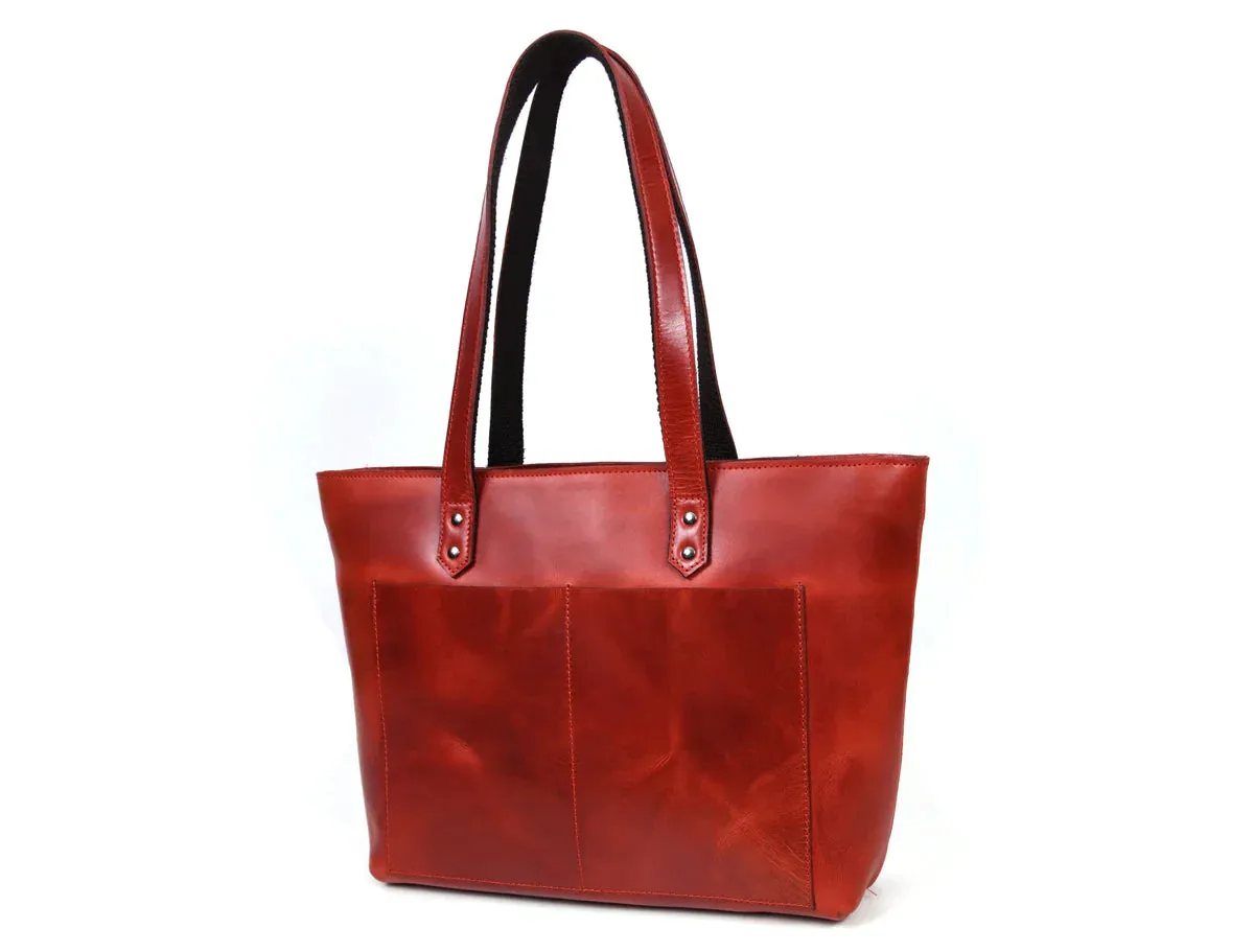 Leather Myra Tote Bag