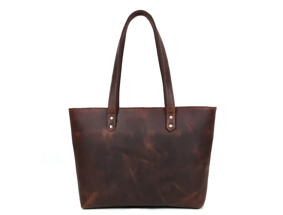 Leather Myra Tote Bag