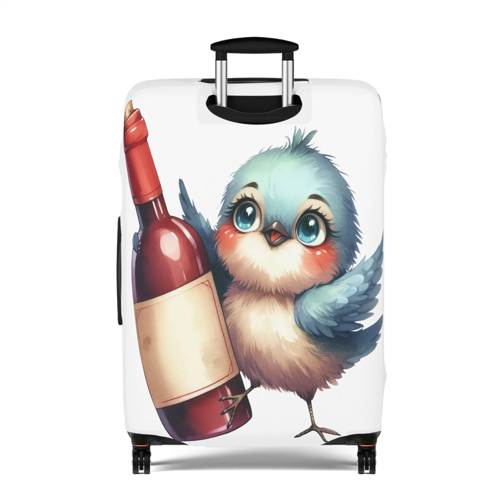 Luggage Cover, Cute Bird, awd-1641