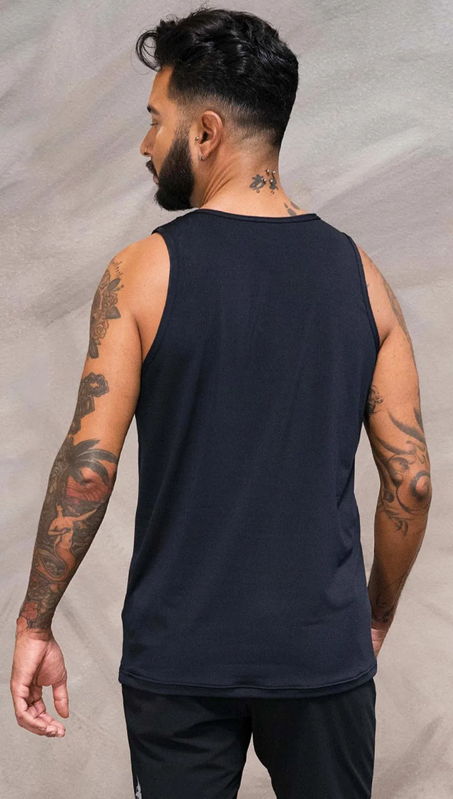 Men's - Black Tank