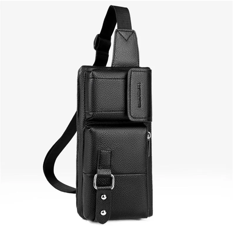 Men's Fashion Multi-function High-capacity Waist Bag Crossbody Bag