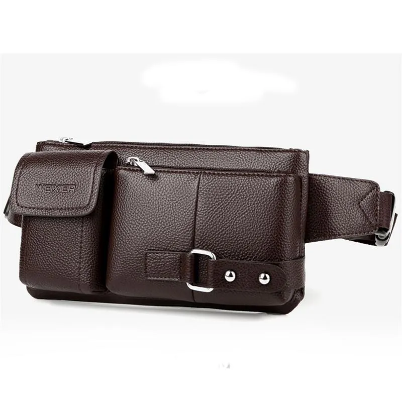 Men's Fashion Multi-function High-capacity Waist Bag Crossbody Bag