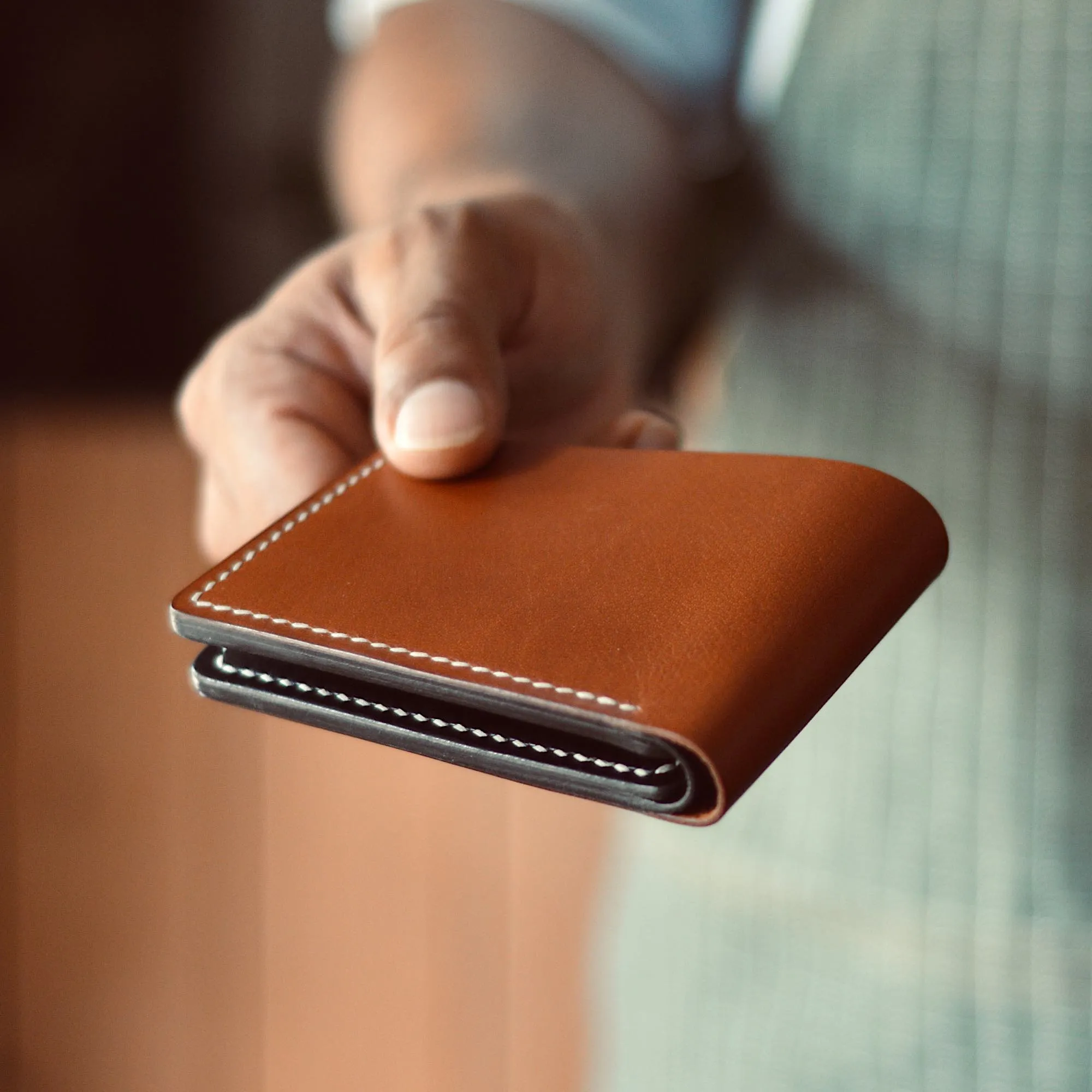 Mini Classic Wallet - Dual Tone