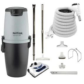 Nilfisk Supreme 250 Central Vacuum with Basic Electric Kit