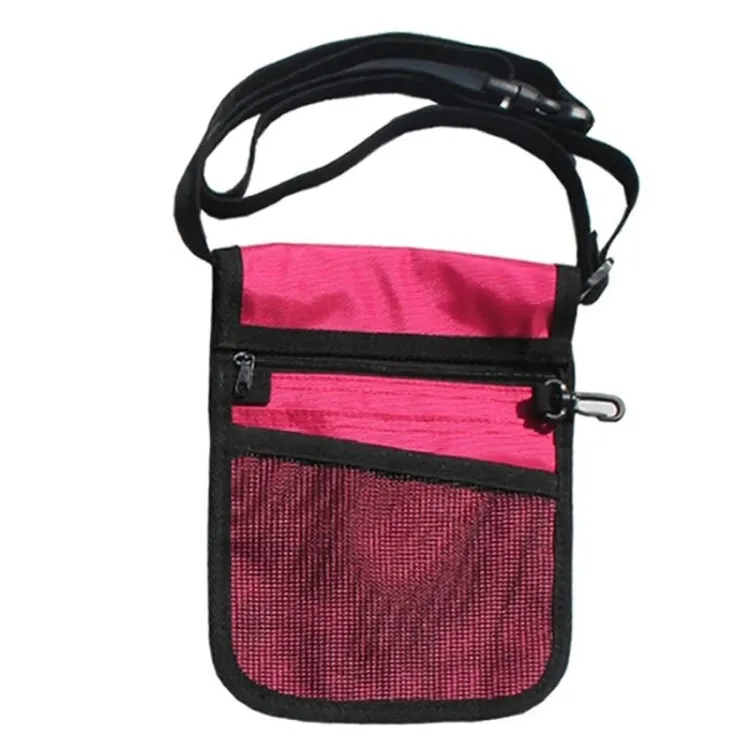 Nurse Bag Multifunctional Portable Tool Storage Waist Bag(Rose Red)