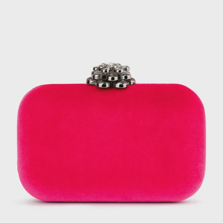 OB6486 EMILIA VELVET CLUTCH