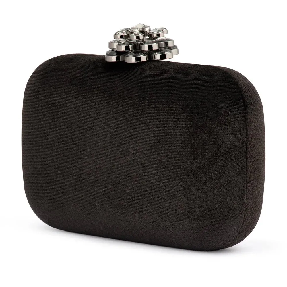 OB6486 EMILIA VELVET CLUTCH