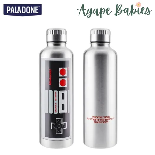 Paladone NES Metal Water Bottle (2021 New Collection)