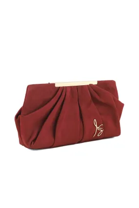 Party Wear Clutch B22326-Red