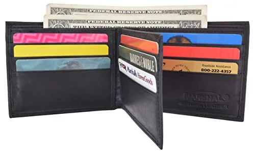 Pisces Zodiac Sign Bifold Trifold Genuine Leather Men's Wallets