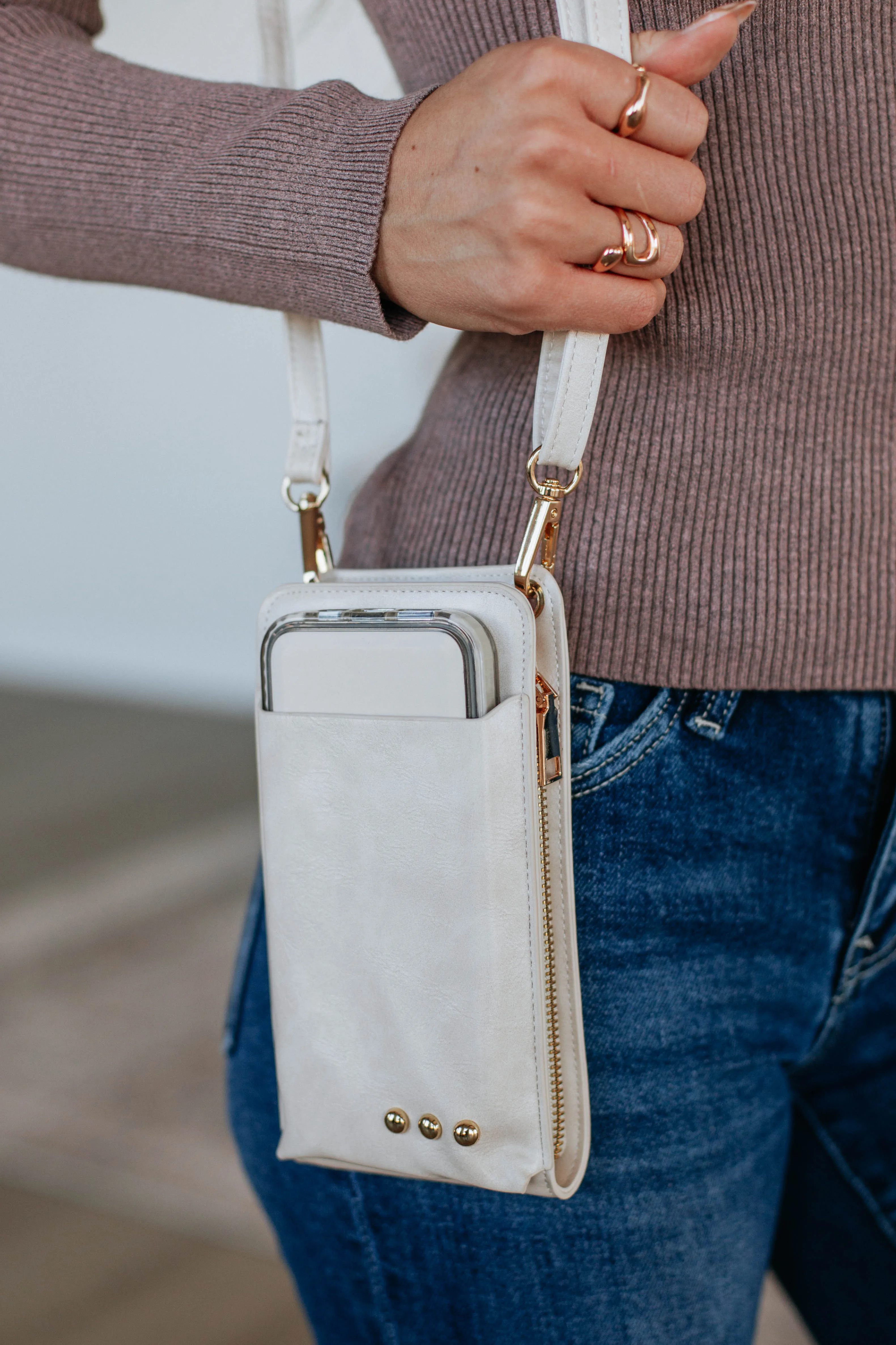 Polly Double Duty Bag - Cream