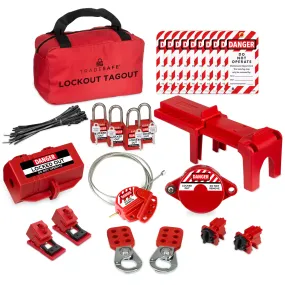 Professional Lockout Tagout Kit – 1 Key Per Lock