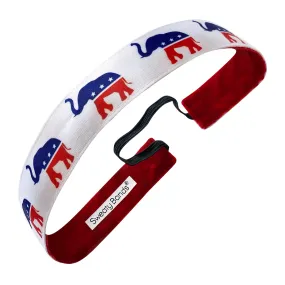 Proud Republican | Red, White, Blue | 1 Inch