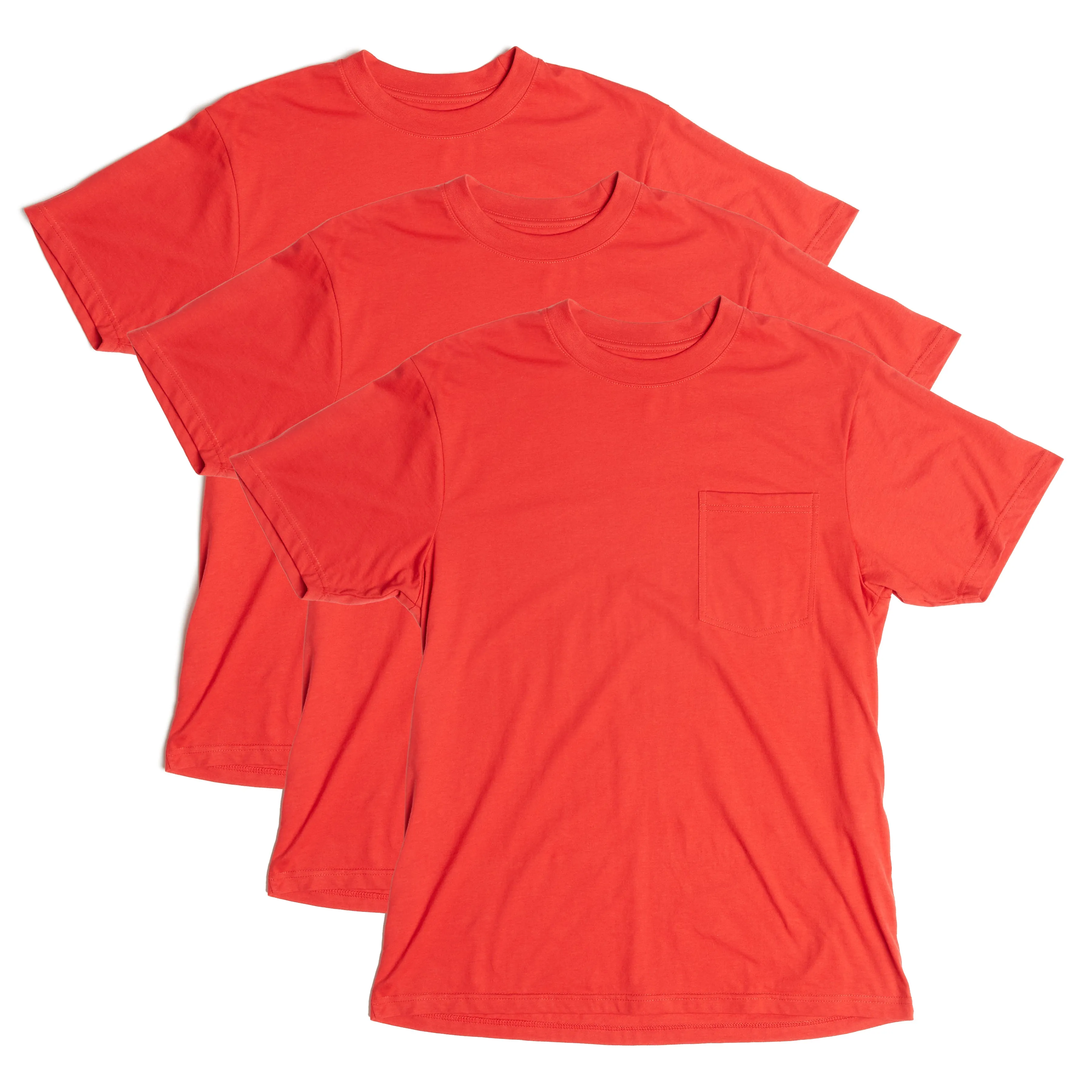 QUICK DRY POCKET TEE 3-PACK