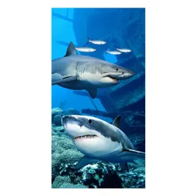 Quick-dry Towel: Great White Shark