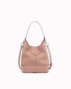 Rag & Bone- Camden Mini Shopper Nude Suede