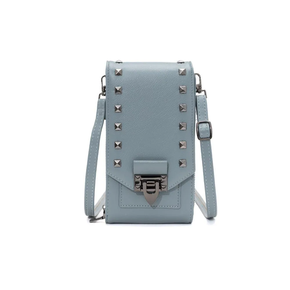 Rivet Design Shoulder Bags Mobile Phone Crossbody Bags Women