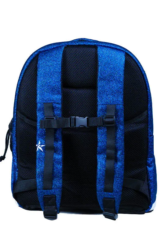 Royal Blue Rebel Dream Bag Plus with White Zipper