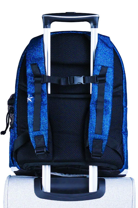 Royal Blue Rebel Dream Bag Plus with White Zipper