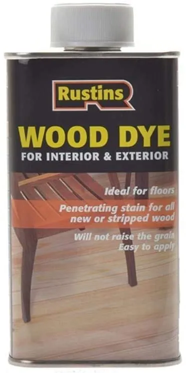 Rustins Quick Dry Wood Dye - Walnut 250ml