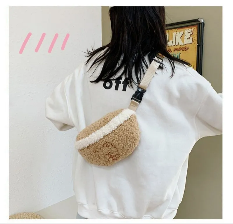 Shoulder Chest Bag -Teddy bear- King Stone Brothers and Co™️