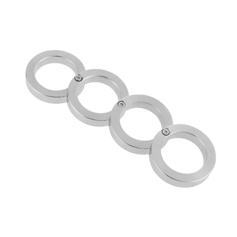 Stainless Steel Self-Defense Rotatable Foldable Ring