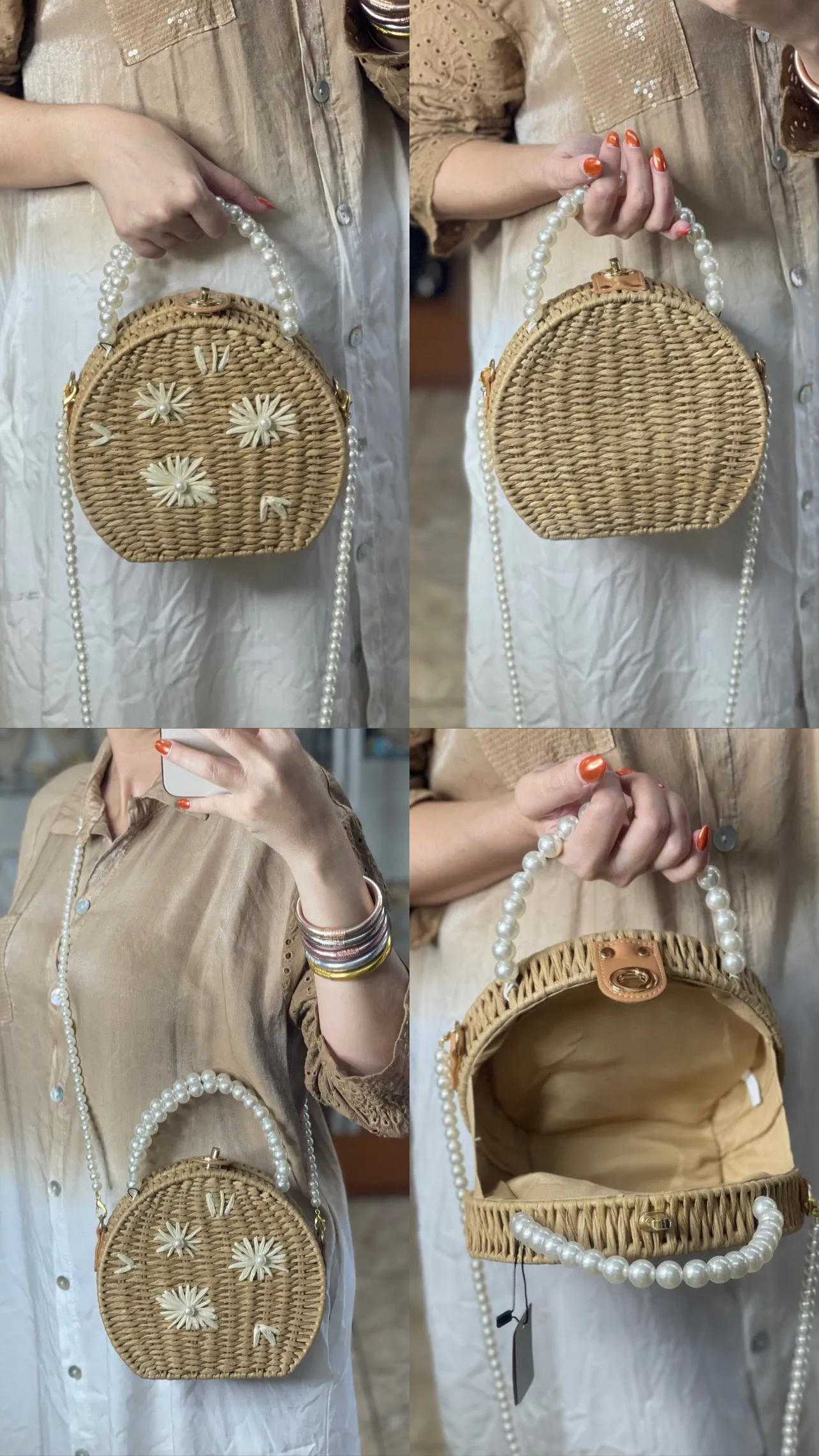 Straw Mini Bag