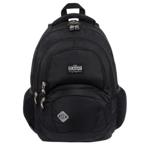 St.Right - Black - 4 Compartment Backpack