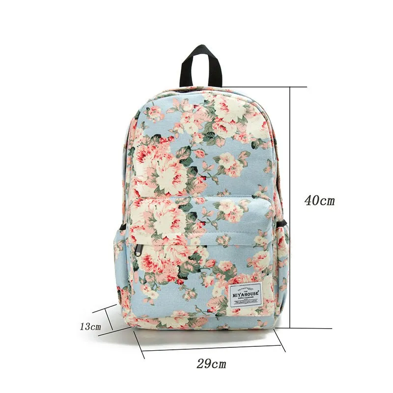 TEEK - White and Blue Backpack