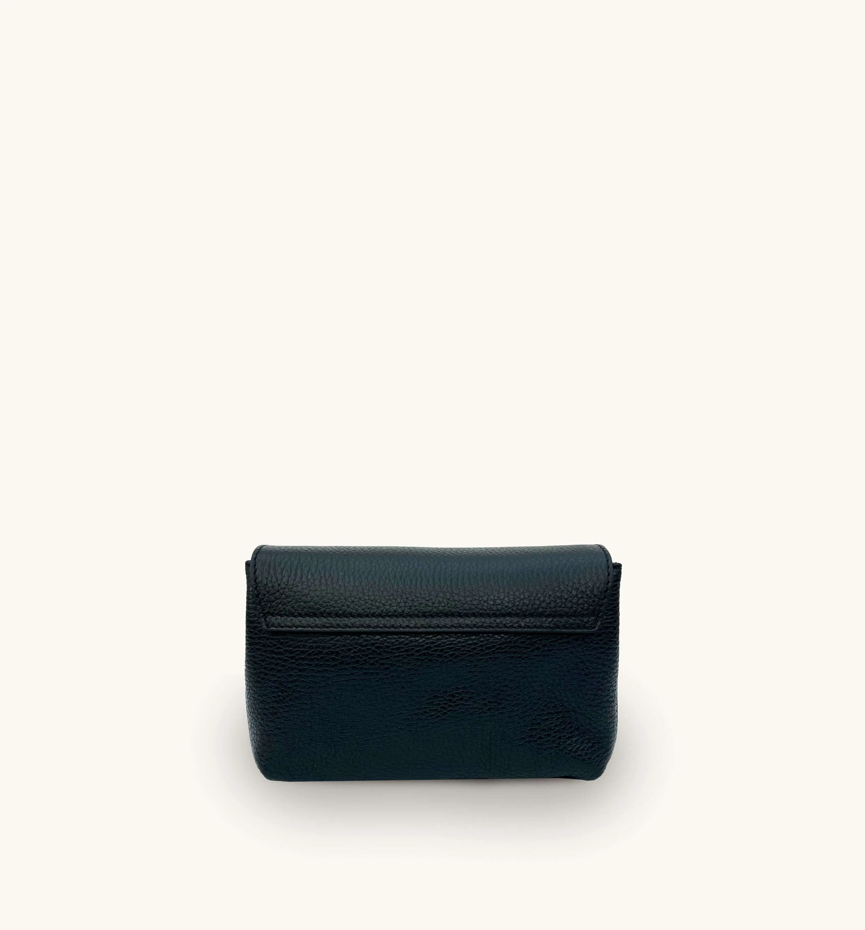 The Maddie Black Leather Bag