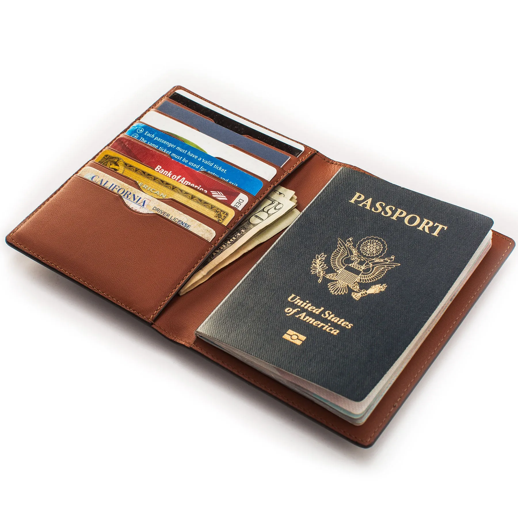 The Passport Wallet in Navy