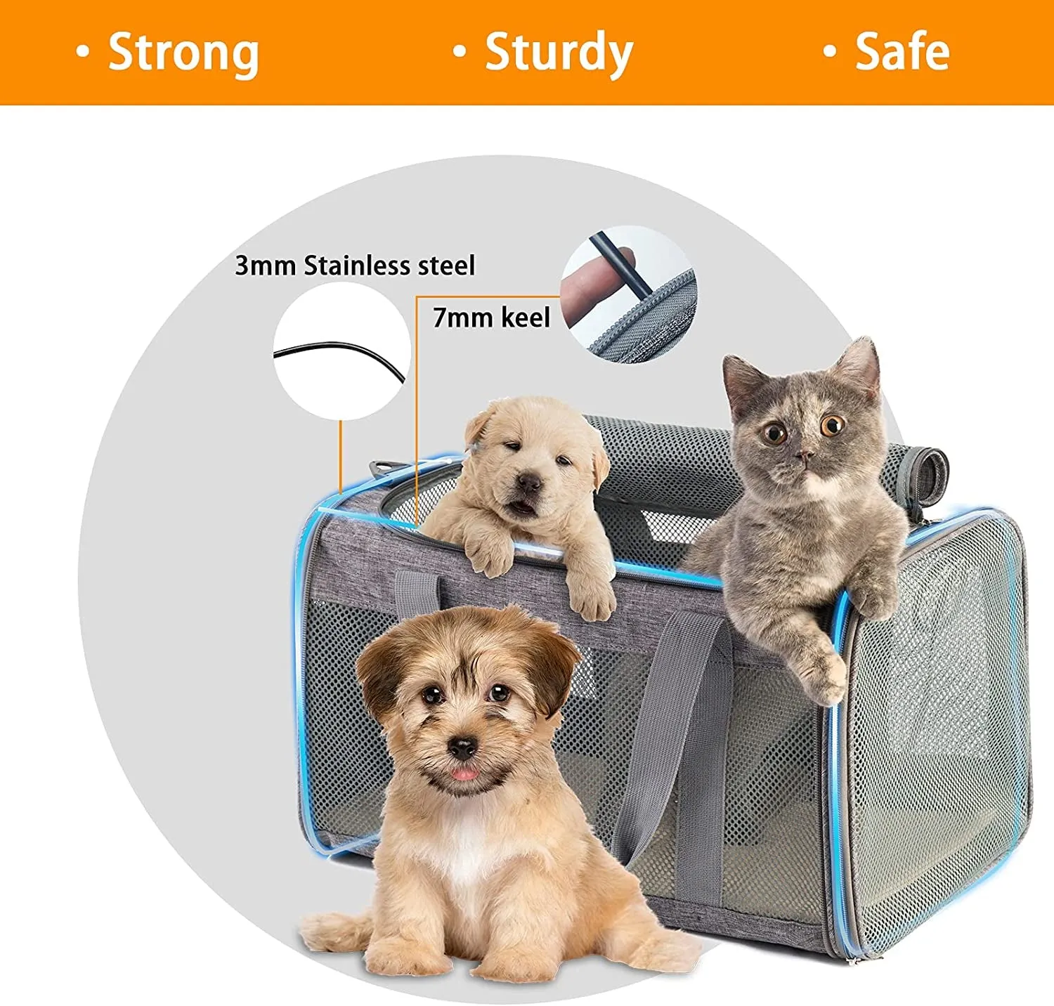 Top Loading Cat Transport Carrier