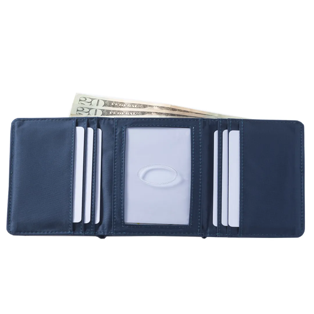 Tri-fold Wallet Navy