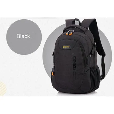 Unisex School Bag Waterproof Nylon Brand New Schoolbag Business Men Women Backpack Polyester Bag Shoulder Bags Computer Packsack