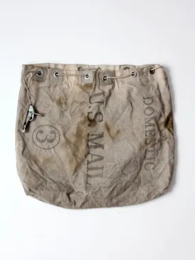 U.S. Mail carrier bag circa 1981