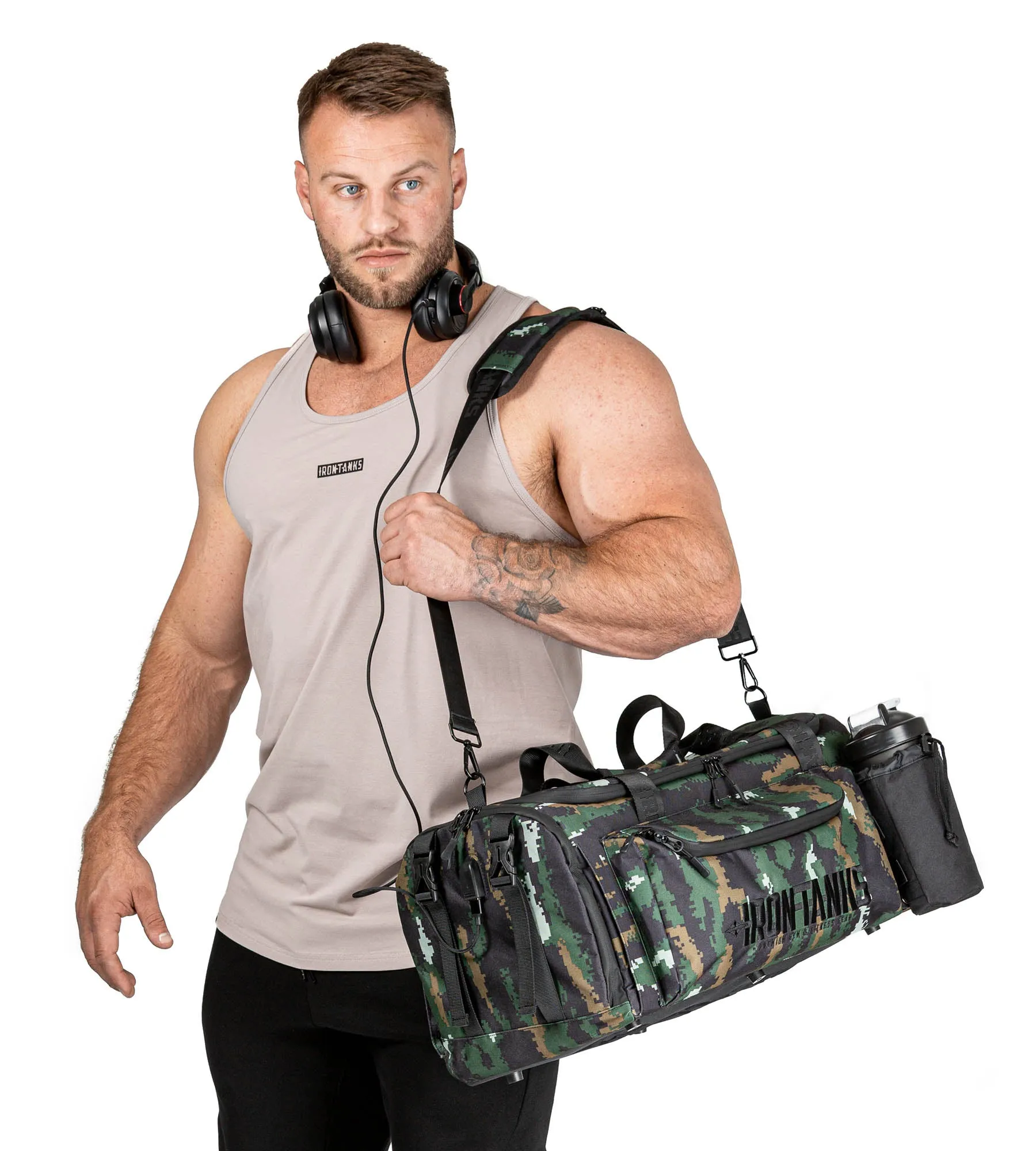 Vault 40L Duffle - Marine Camo