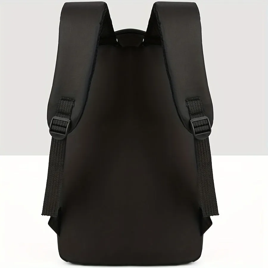 Versatile Oxford Cloth Backpack with Explosion Style  Headphone Jack