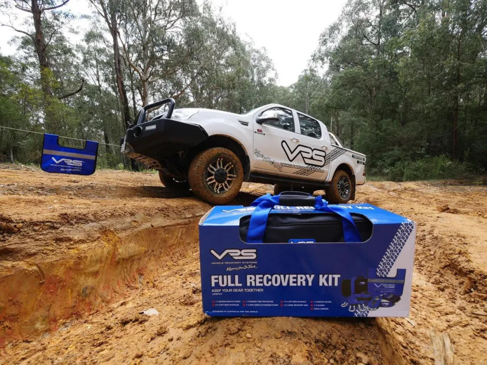 VRS Full 10-Piece 4x4 Recovery Kit & Carry Bag